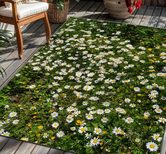 Outdoor-Teppich Blütenflor – Produktansicht