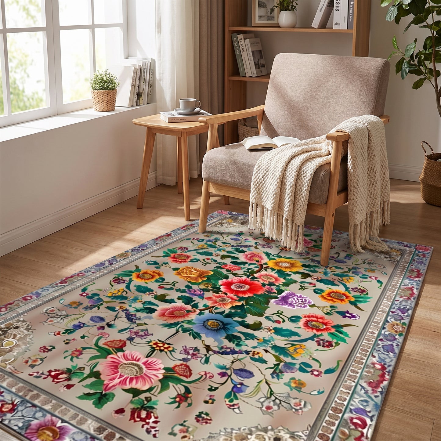 Teppich Wiesenblüte – 120 x 160 cm – Lifestyle
