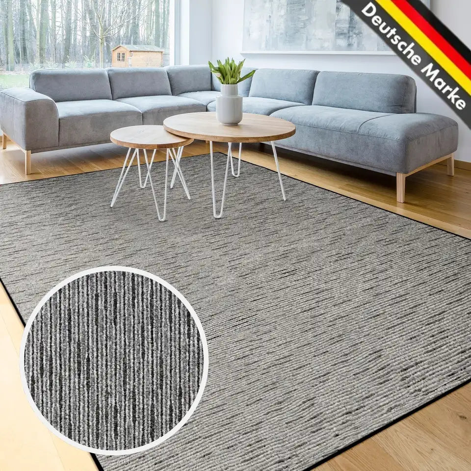 Teppich Geneva Anthrazit, 200 × 300 cm