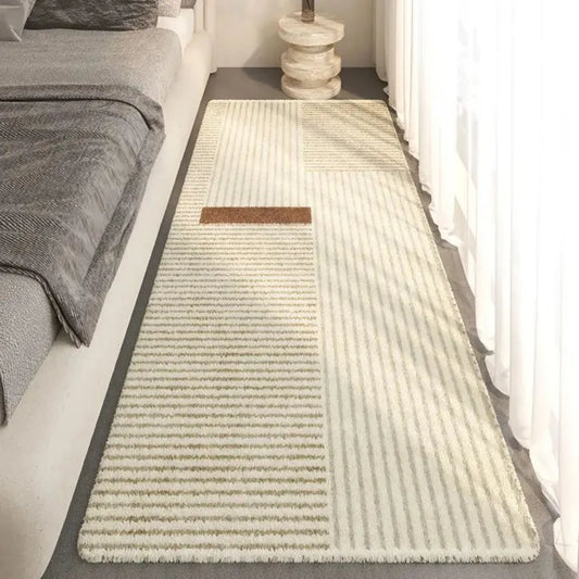 Hochflor-Teppich Streifenflor – Produktansicht