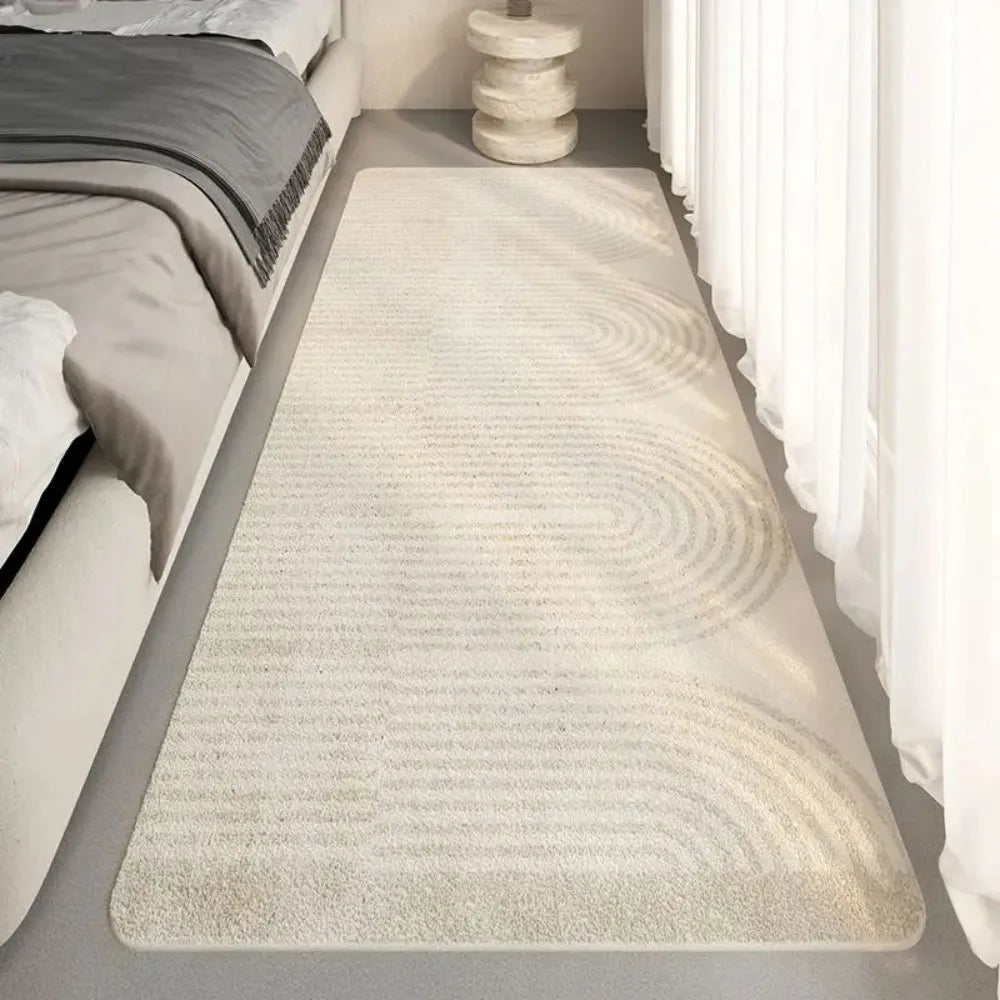 Hochflor-Teppich Streifenflor – Musterausschnitt