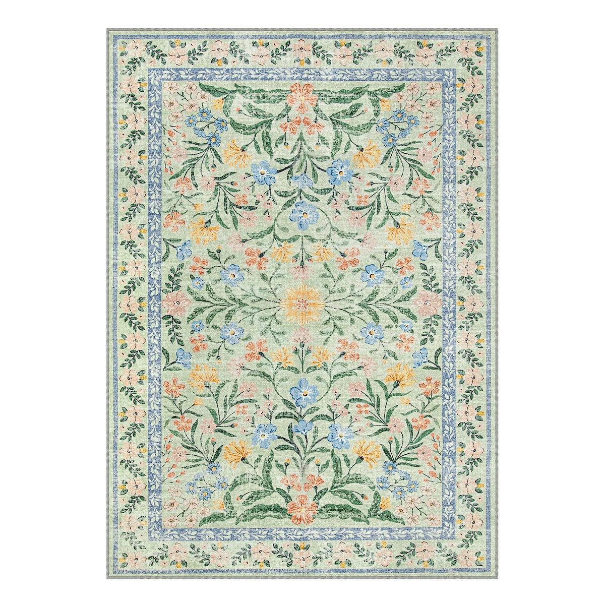 Teppich Pariser Garten rechteckig – Kantendetail