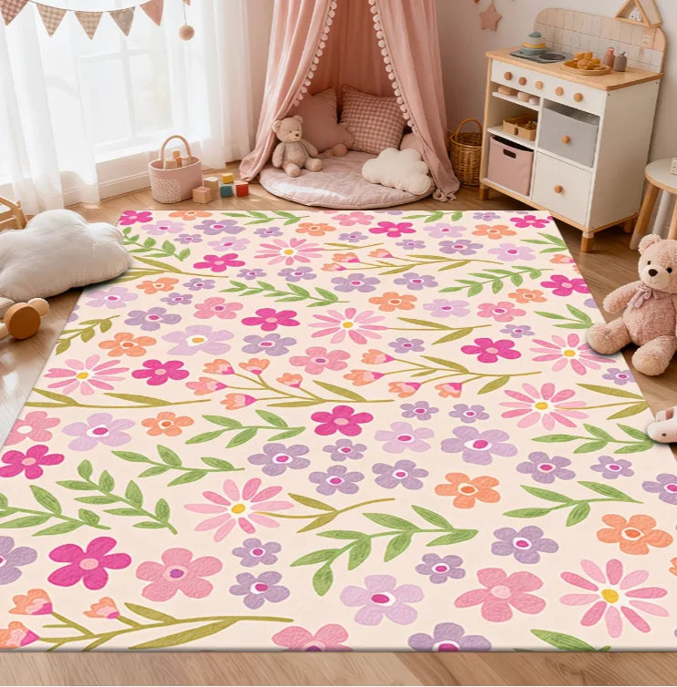 Outdoor-Teppich Blütenflor – Musterausschnitt