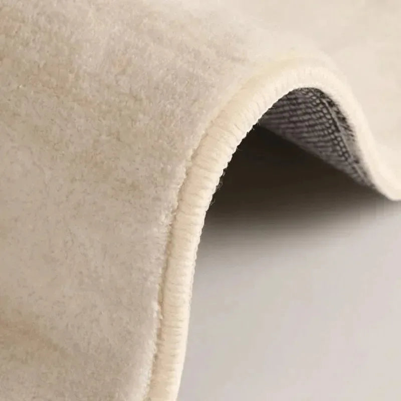 Hochflor-Teppich Wabiform organisch – Musterausschnitt