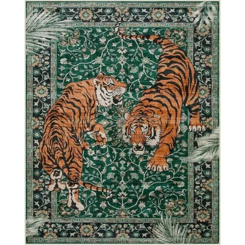 Teppich Tigerflor rechteckig – Gesamtansicht