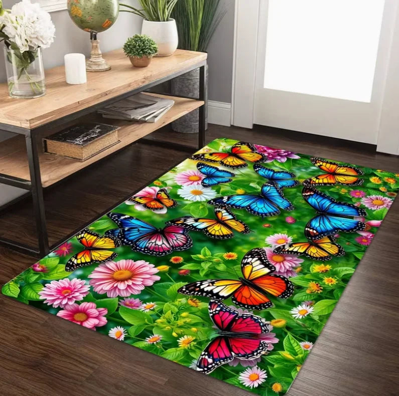 Outdoor-Teppich Blütenflor – Gesamtansicht