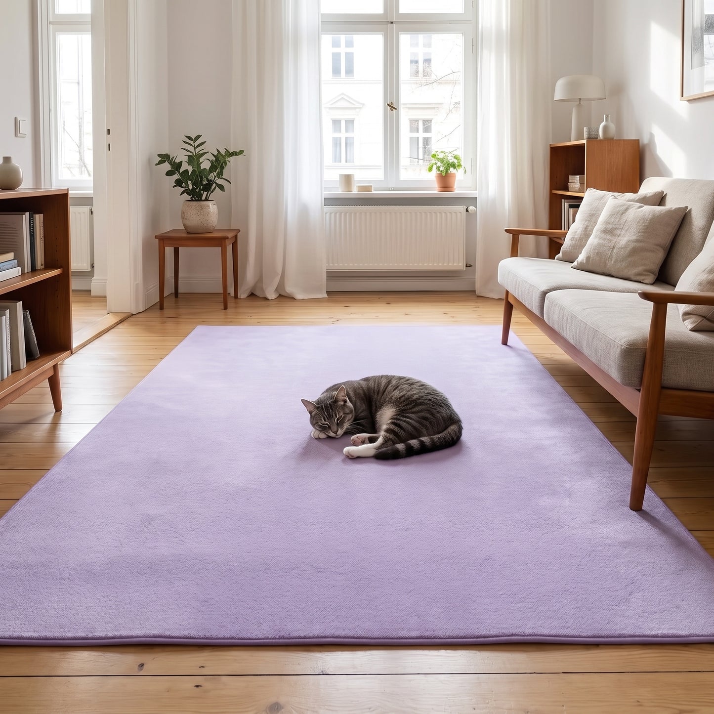 Teppich Plüschton – Rosa – 200 x 300 cm – Lifestyle
