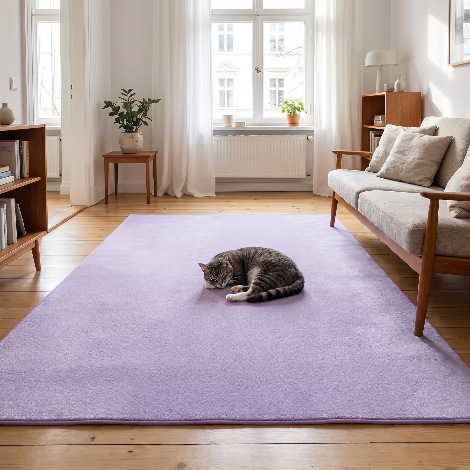 Teppich Plüschton – Rosa – 200 x 300 cm – Lifestyle