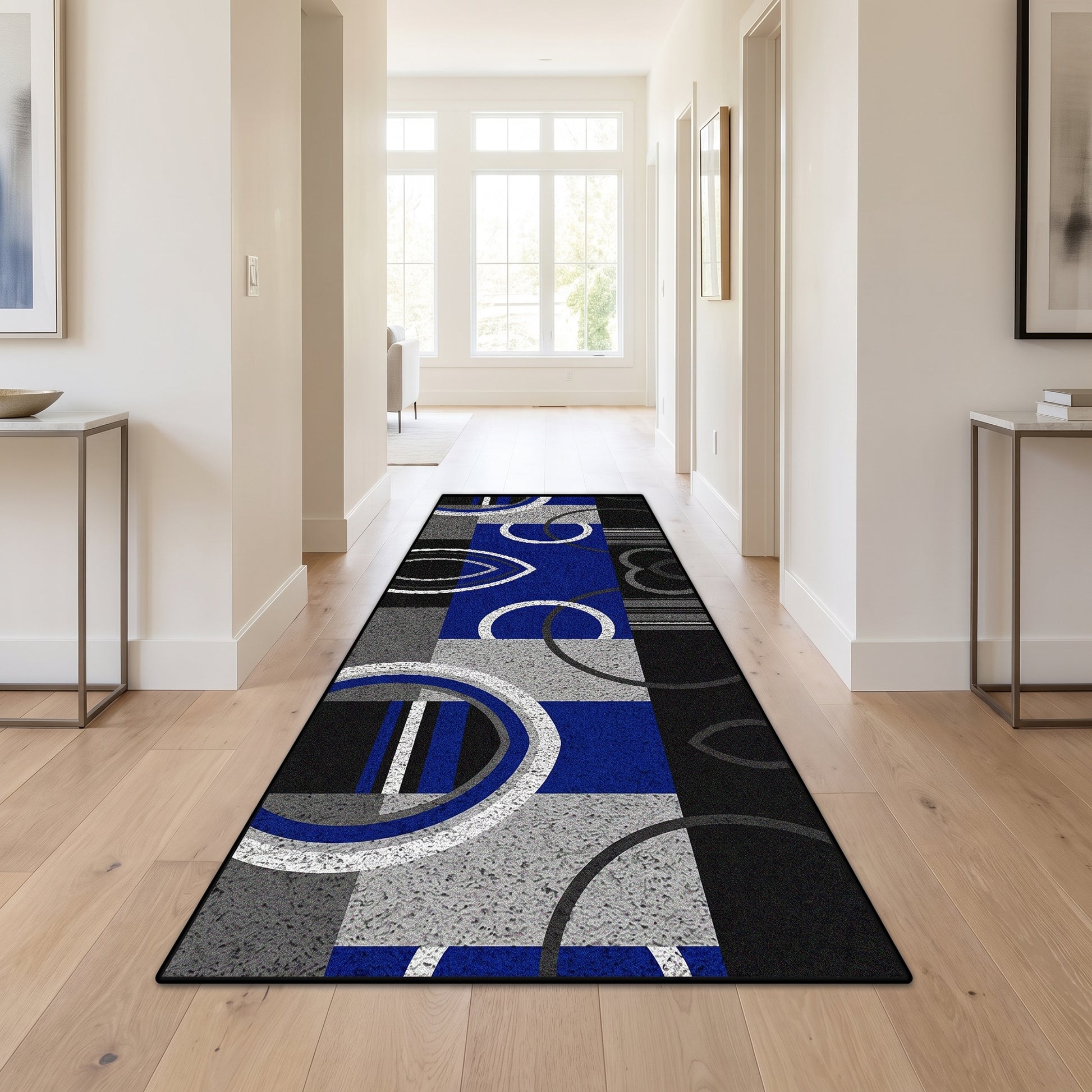 Teppichläufer Geometrisch im Wohnraum, 60 × 200 cm