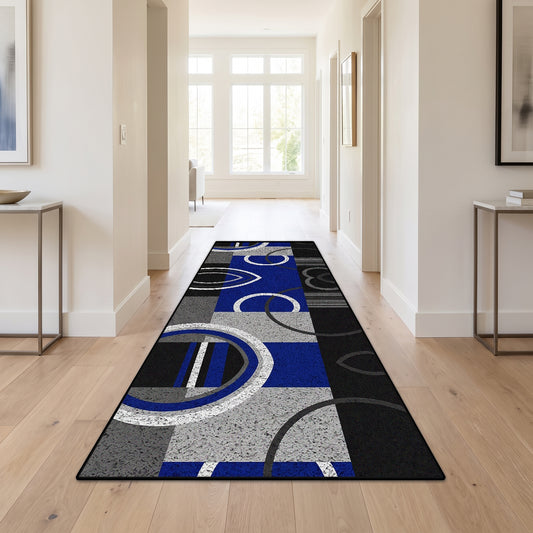 Teppichläufer Geometrisch im Wohnraum, 60 × 200 cm