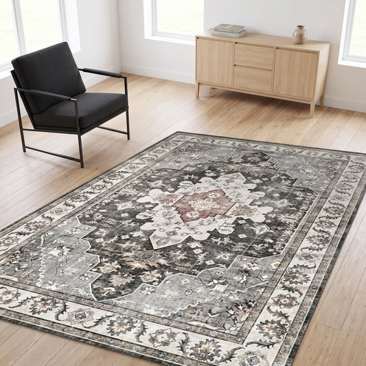 Teppich Nordisch Ornamentdesign – Lifestyle