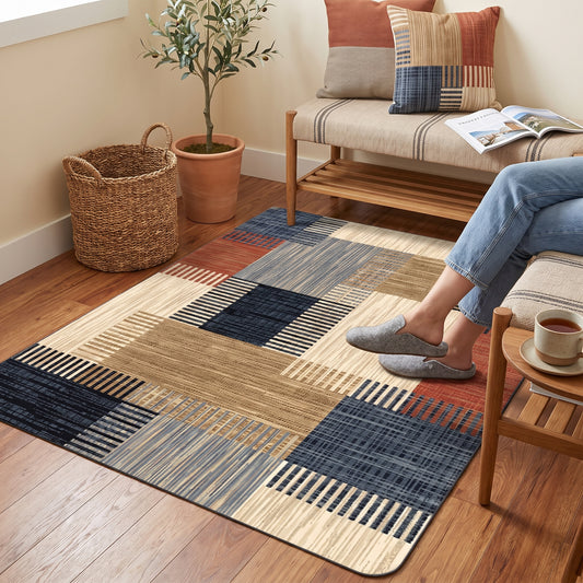 Outdoor-Teppich Patchraster – Produktansicht