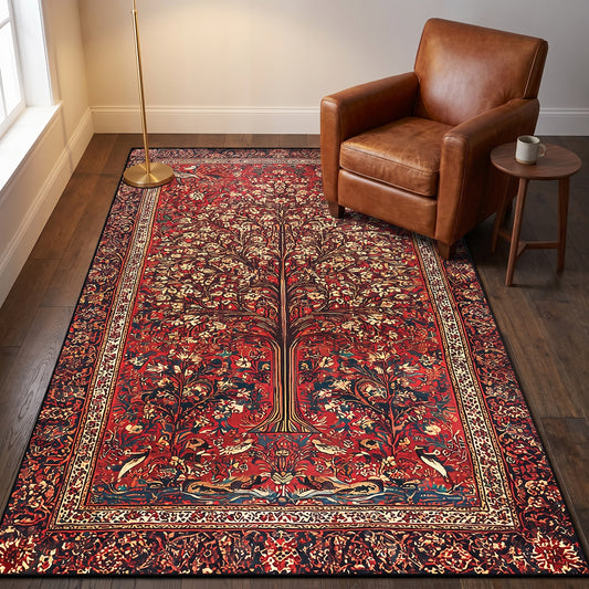 Teppich Ornamentmuster Rot – Lifestyle